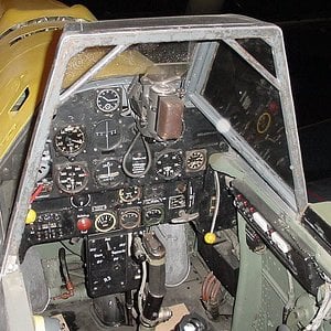 Messerschmitt Bf-109-E Cockpit