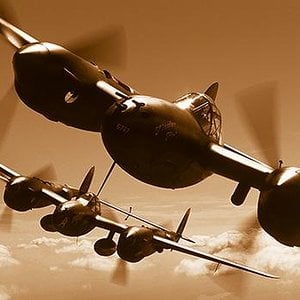 P-38 Lightnings