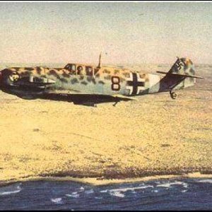 Bf 109E-4 Trop 1.JG 27