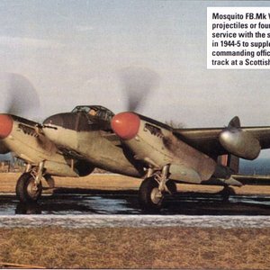 Mosquito FB MK VI in scotland 1944-45