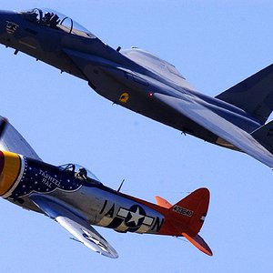P-47 and F-15