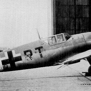 A Messerschmitt Bf 109F-2.......don't worry the Pic is there, just click