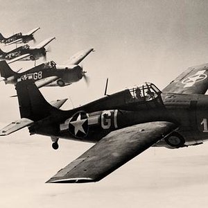 F4F Wildcats in Formation