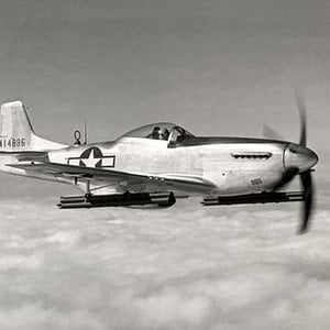 P-51D with rocket pods