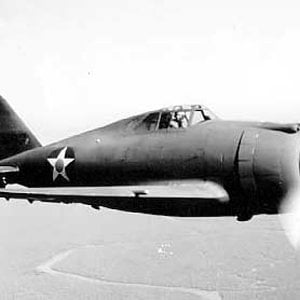 Republic P-43 Lancer in flight
