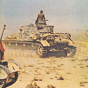 Panzer 4 in Africa.