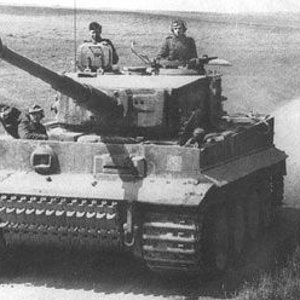 Tiger tank in Russia