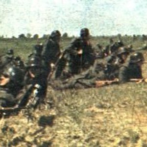 German troops, resting