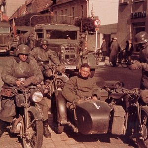 German Motor-cycle troops