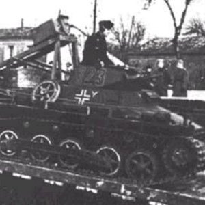 Ladenslager auf PanzerKampfwagen 1 Auf B