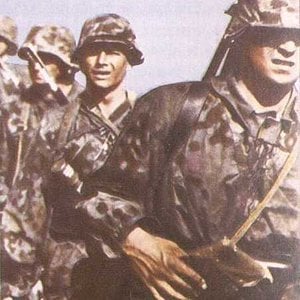 Waffen-SS troops against the Red Army late in the war.