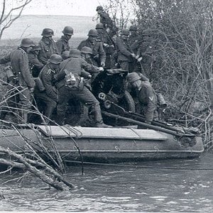 German assault raft