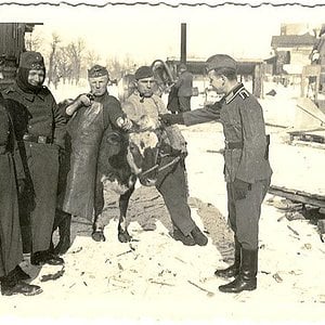 German Soldiers - With Dinner!