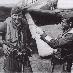 German fighter´s pilots