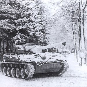 M-18 Hellcat during the Battle of the Bulge