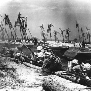 US Marines on Iwo Jima