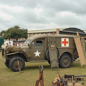 Restored US Ambulance at duxford