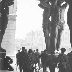 Russian army in Leningrad - 1943