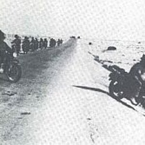Bersaglieri Motorcyclists in Egypt