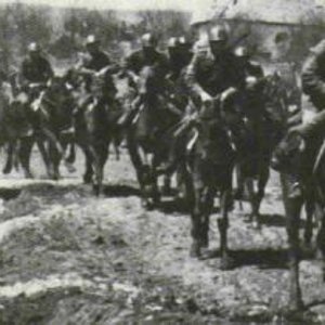Italian calvary gearing for an attack in Soviet Union