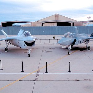 Boeing X-32 and Lockheed X-35