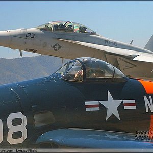 Bearcat and F-18