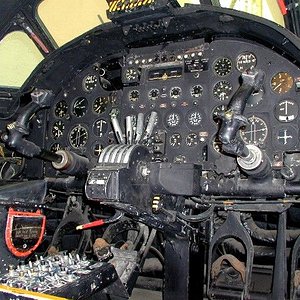 Avro Vulcan cockpit