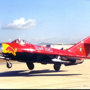 Red Bull MiG-17F