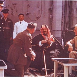 Roosevelt and Ibn Saud