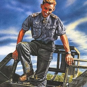 Erich Hartmann - top scoring WWII pilot (352 airborne victories)