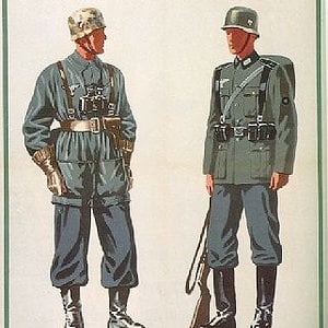 "Spot at Sight" Chart No. 1 - Enemy Uniforms