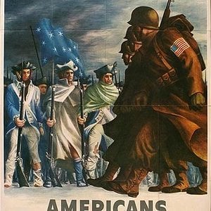 1778, 1943 : Americans will always fight for liberty