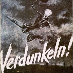 World War Two German Propaganda Poster