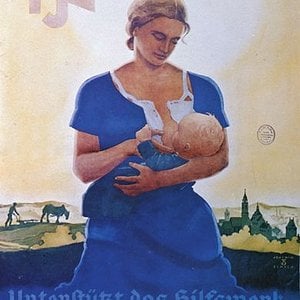 World War Two German Propaganda Poster