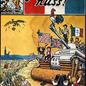 World War Two French Propaganda Poster "Fetch Our Noose"