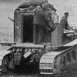 British light tank, known as a Whippet