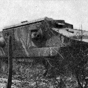French Schneider tank