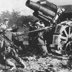 German Heavy artillery