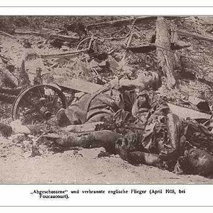 Dead British pilots, 1918.