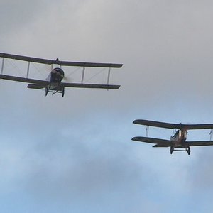 se5a and avro 504 together