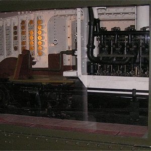 MK V tank interior