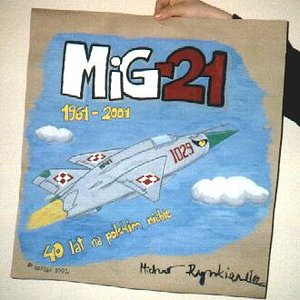 MiG anniversary poster