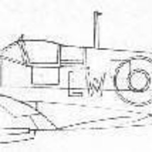 Supermarine Spitfire TP Mk.V Drawing