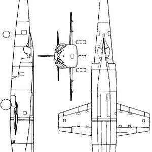 X-3 Drawing