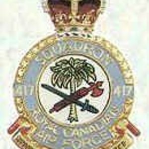 No. 417 Squadron RCAF Crest