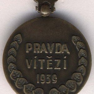 WWII Cs. medaile "Za statecnost" (Czechoslovak Bravery Medal)