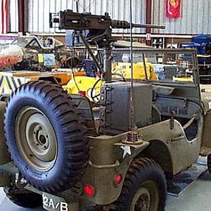 1941 Willys GP Jeep With Machine Gun