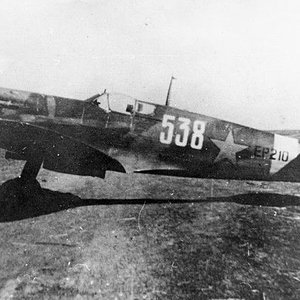 Merlin 46-engined Spitfire Vb of the 3rd Squadron of 57th GIAP during Kuban