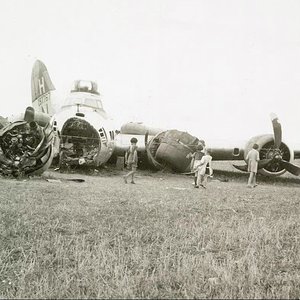 B-17 Shot down over Merseburg on 9/11/44