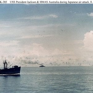 USS President Jackson & HMAS Australia